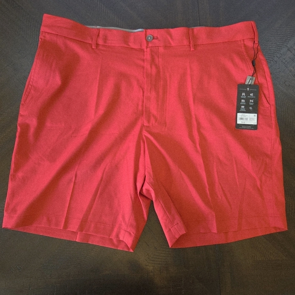 Walter Hagen Perfect 11 Collection Men's Golf Shorts - Red Size 42 Golf New
